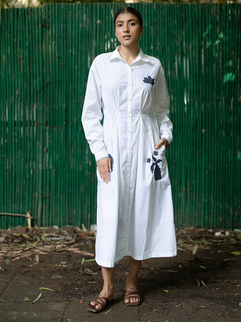 Cecile White Dress DRESSES Doodlage