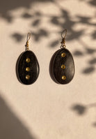 Pebble Wooden Earrings ACCESSORIES IKKIVI