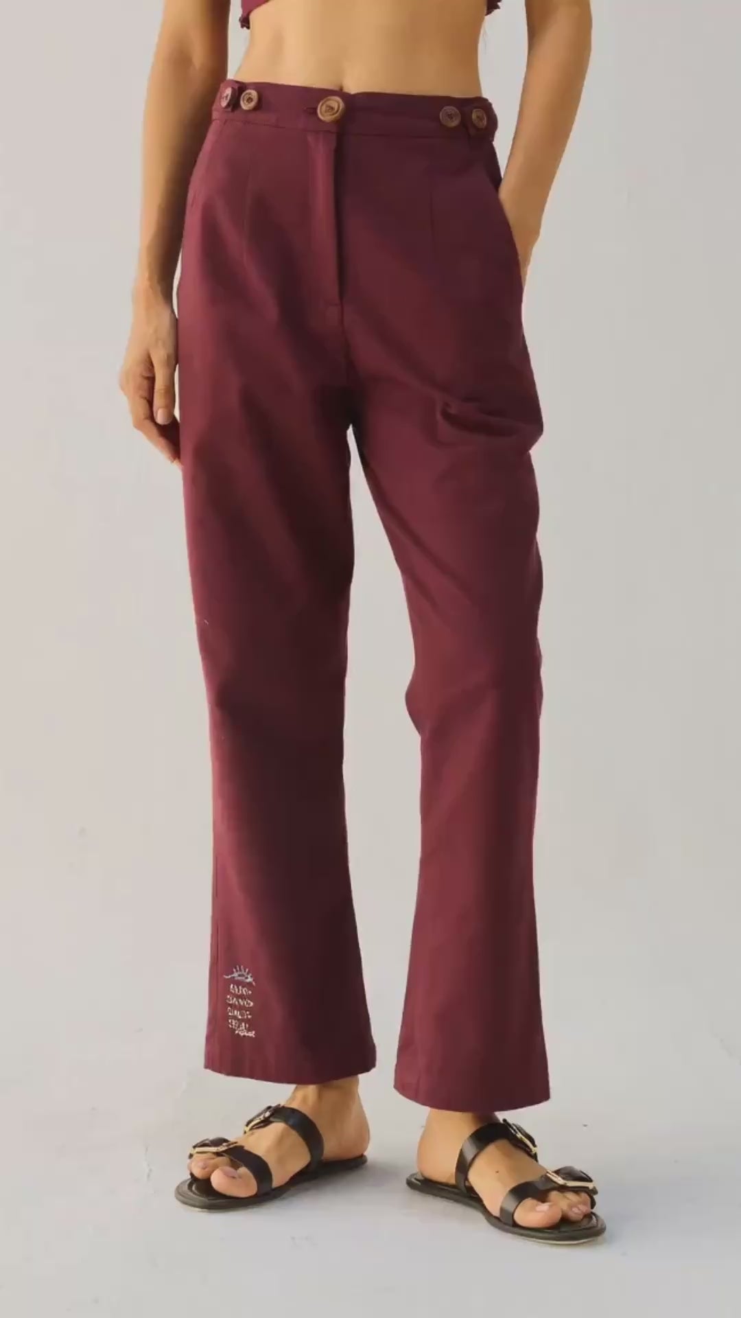 By The Sea Organic Cotton Pants BOTTOMS SUI