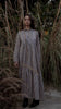 Akari Striped Brown Dress DRESSES IKKIVI