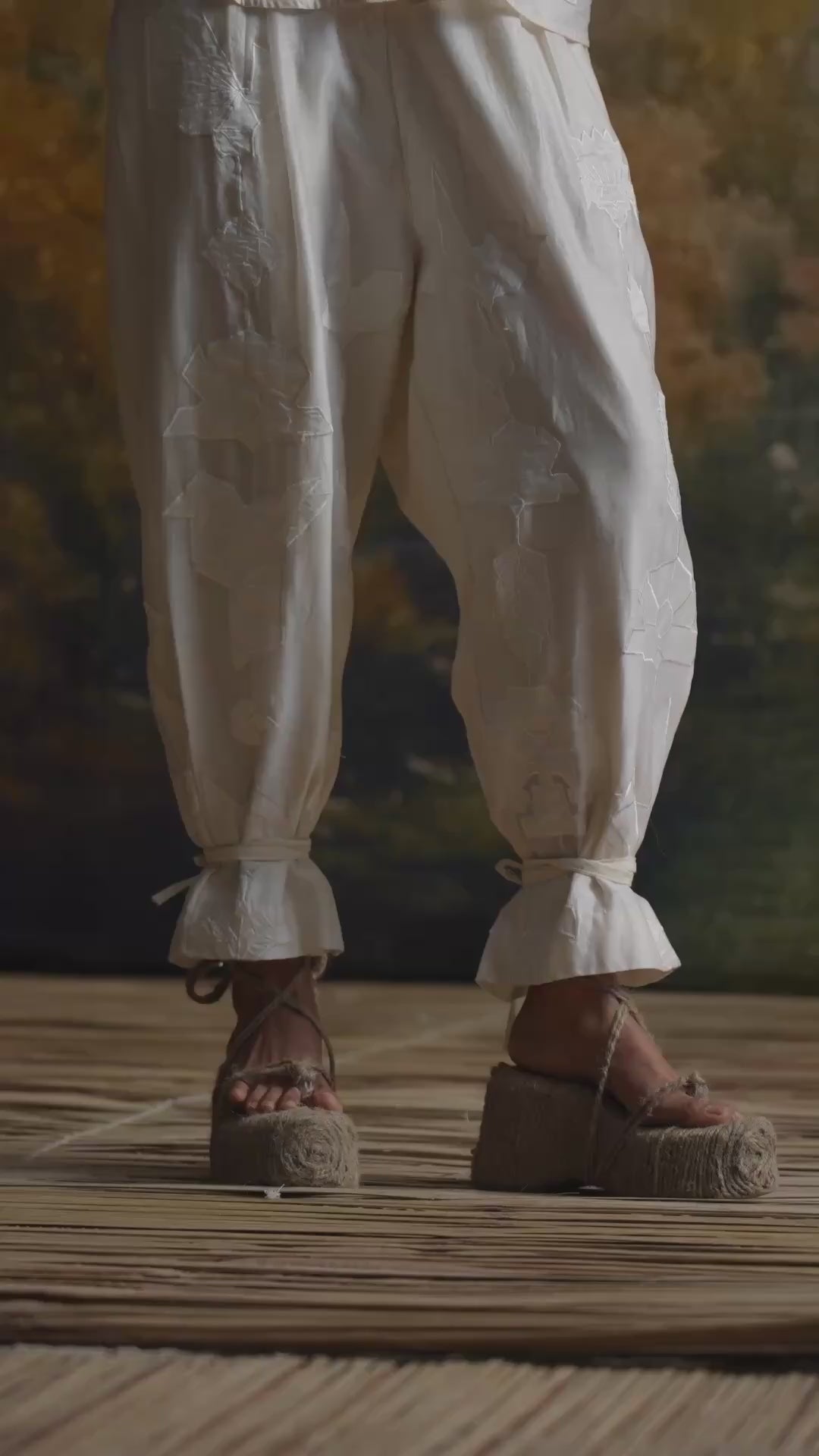Reiko Drop-Crotch Pants BOTTOMS Ahmev