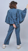 Blue Umbrella Blouse TOPS Rias Jaipur