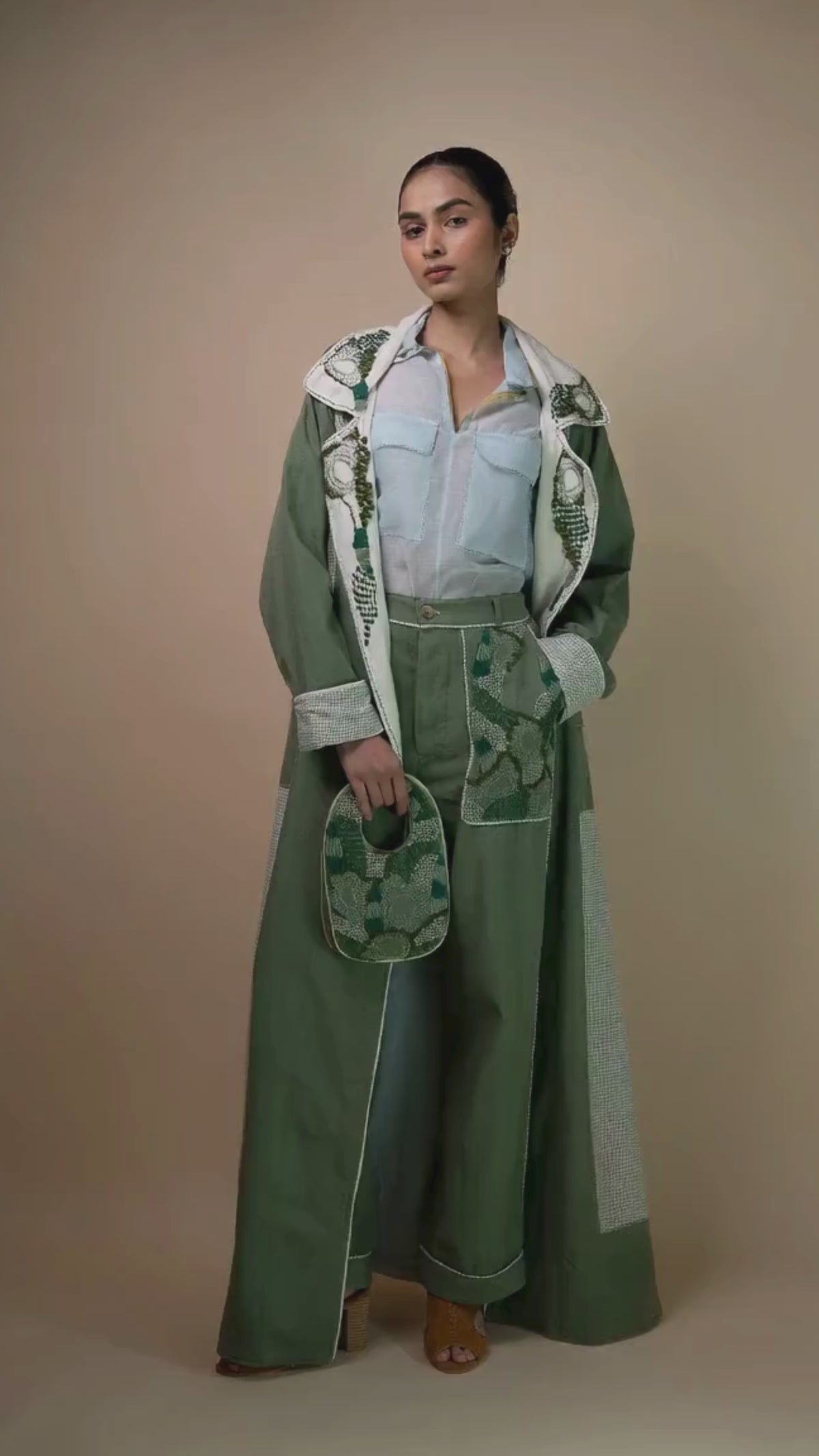 Meadows Unisex Colour Blocked Trench JACKETS IKKIVI