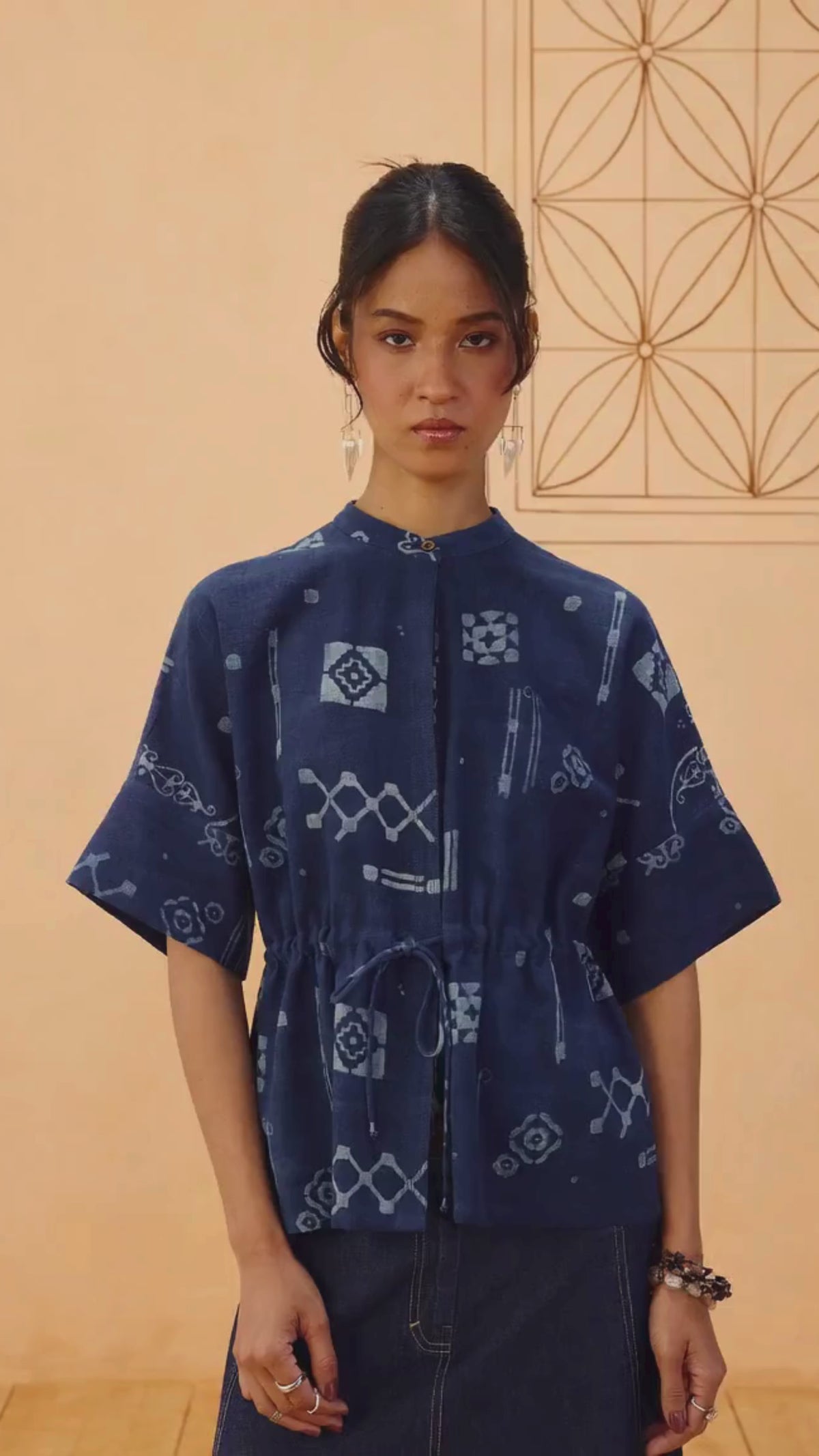 Rooted Beginnings Kala Cotton Peplum Top TOPS SUI