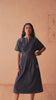 The Harmony Sustainable Denim Dress DRESSES SUI