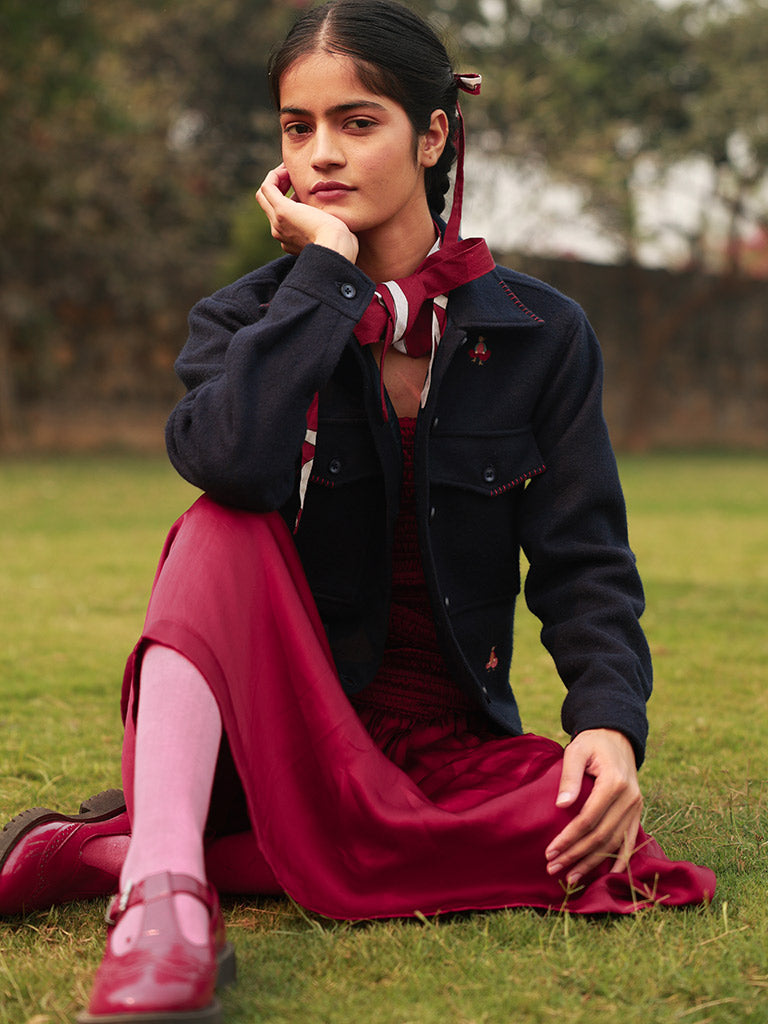 Remi Blue Jacket JACKETS Doodlage