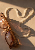 Silver White Beaded Sunglass Chain ACCESSORIES IKKIVI