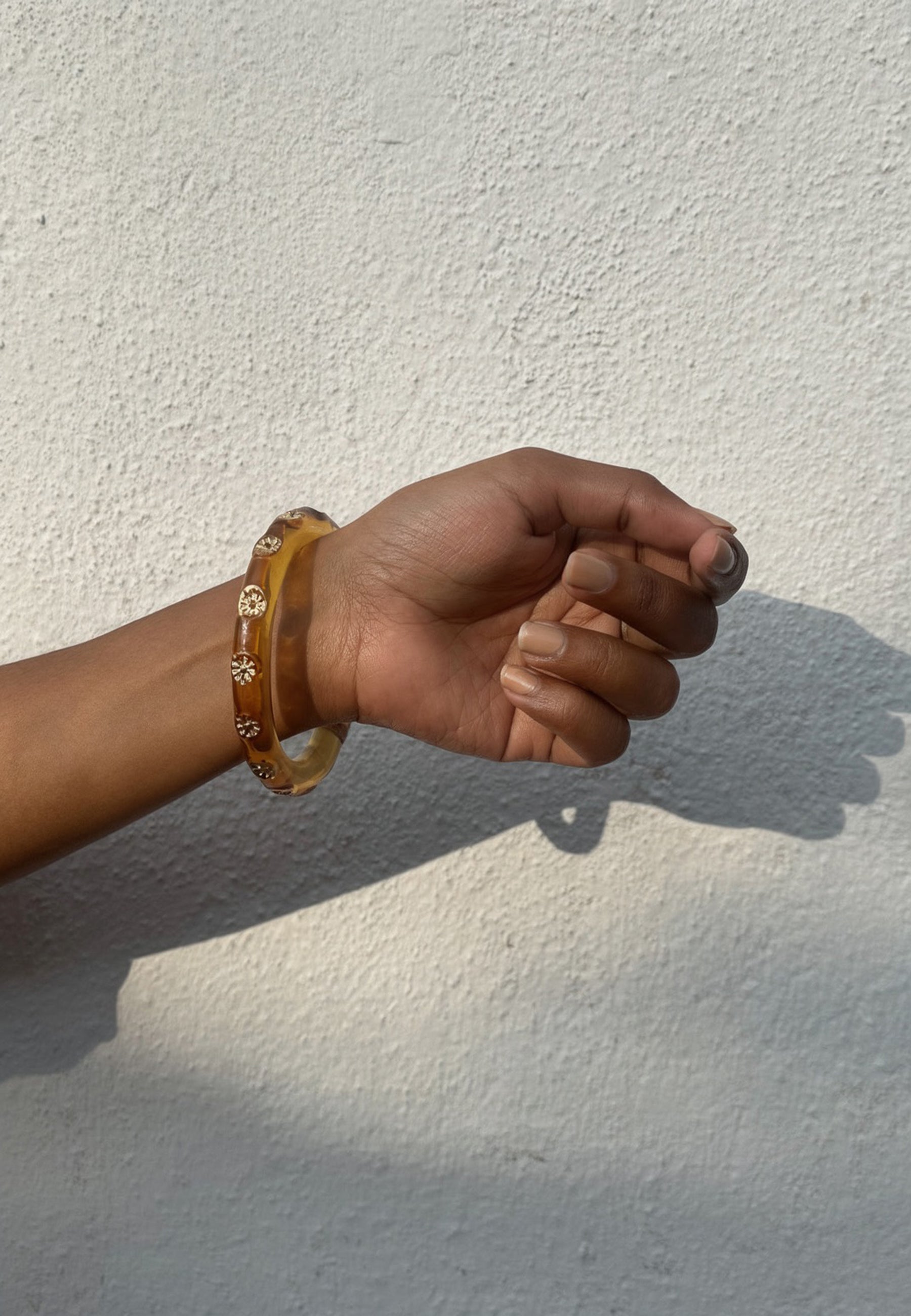 Honey Yellow & Gold Bangle ACCESSORIES IKKIVI