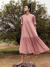 Load image into Gallery viewer, Autumn Through My Window Dress DRESSES KHARA KAPAS   
