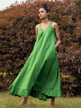 Load image into Gallery viewer, Leafy Meadows DRESSES KHARA KAPAS   
