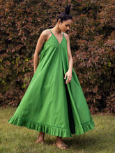 Load image into Gallery viewer, Leafy Meadows DRESSES KHARA KAPAS   
