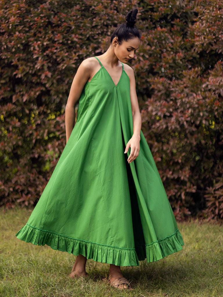 Leafy Meadows DRESSES KHARA KAPAS   