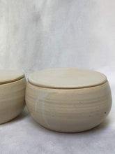 Load image into Gallery viewer, Lidded Bowl: Matte White CERAMICS The Burrow   
