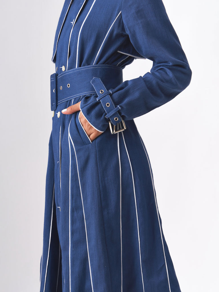 Priscilla Trench Dress DRESSES IKKIVI