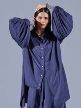Load image into Gallery viewer, Sheath Asymmetric Shirt Set SETS Auruhfy   
