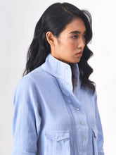 Load image into Gallery viewer, Yvette Pleated Shirt TOPS IKKIVI

