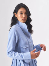 Load image into Gallery viewer, Yvette Pleated Shirt TOPS IKKIVI
