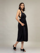Julia Black Dress DRESSES Doodlage   