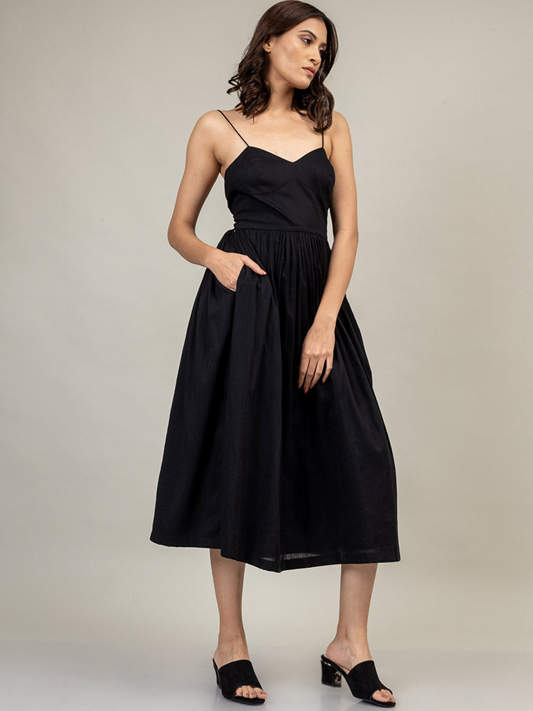 Mary Black Dress DRESSES Doodlage   