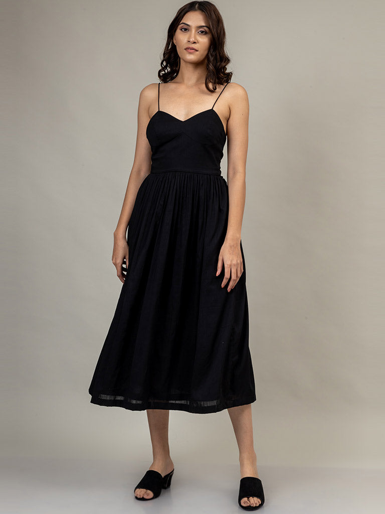 Mary Black Dress DRESSES Doodlage   