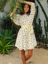 Load image into Gallery viewer, Yellow Daisy Day Dress DRESSES Em and Shi   
