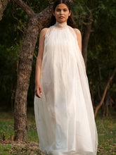 Load image into Gallery viewer, Elizabeth Sheer Pleated Dress DRESSES Ahmev   
