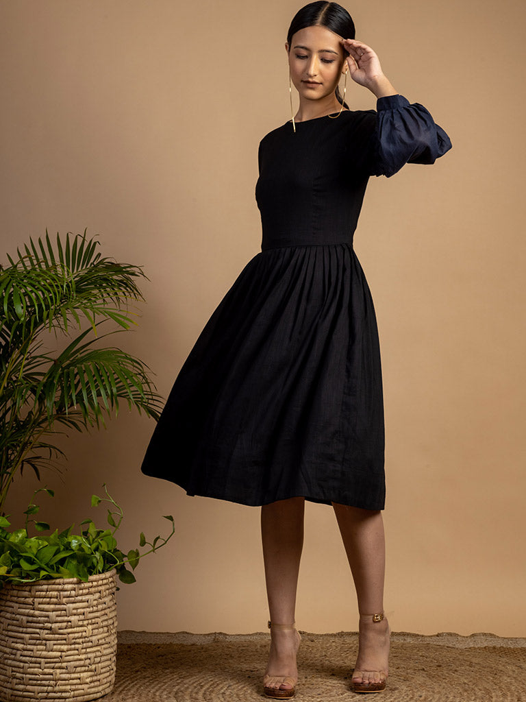 Sophia Black Dress DRESSES Doodlage   