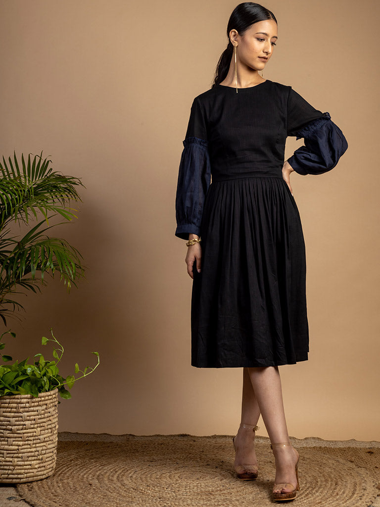 Sophia Black Dress DRESSES Doodlage   