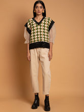 Load image into Gallery viewer, Meadow Diamond Sweater Vest JACKETS Khajoor   
