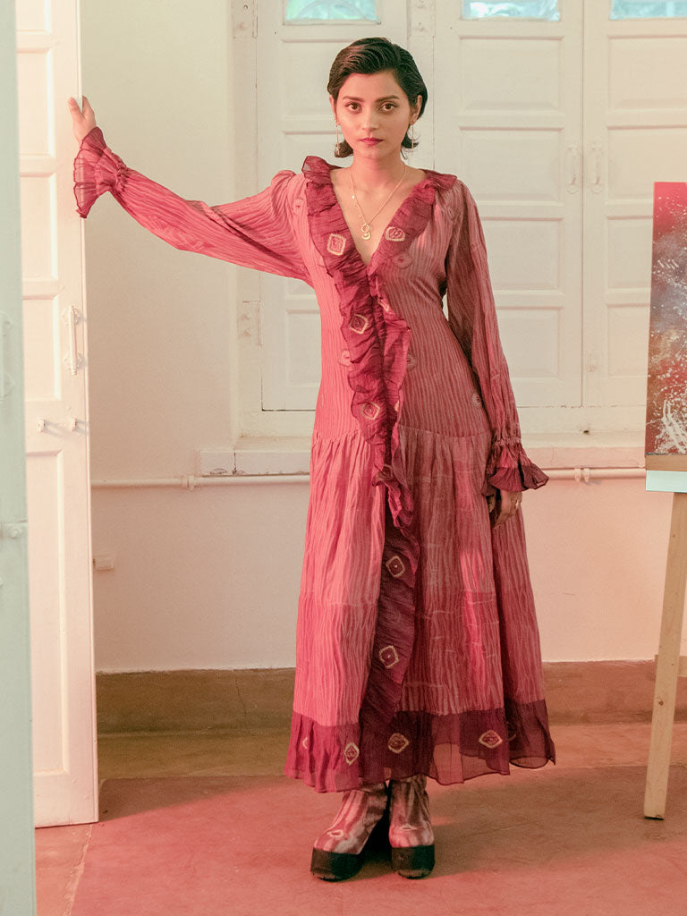 Hibiscus Love Dress DRESSES The Loom Art   