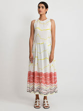 Load image into Gallery viewer, Salmon Pleated Dress DRESSES Rias Jaipur   
