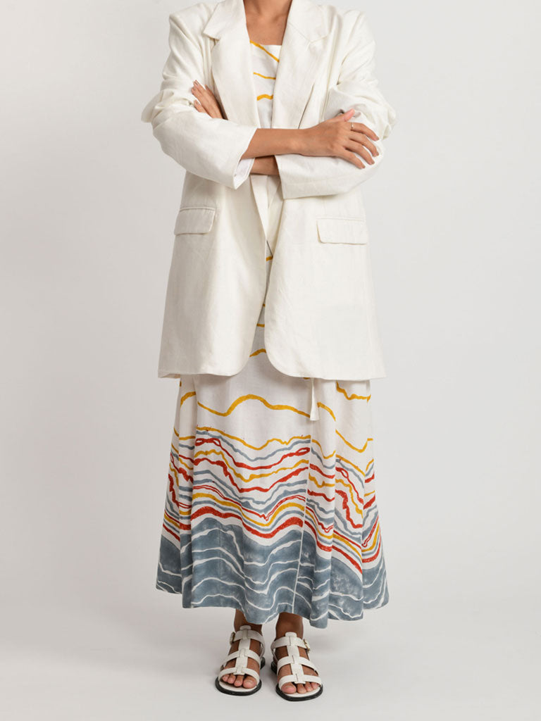 Oversized Sand Jacket JACKETS Rias Jaipur   