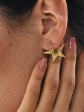 Load image into Gallery viewer, Tinted Star Statement Stud Earrings JEWELLERY The Loom Art   
