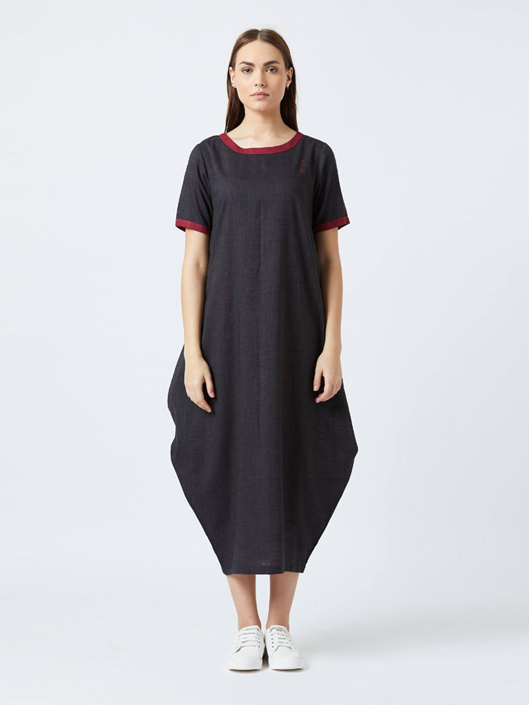 tent style dresses Kawai Tent Dress | Womens Black Dress | Doodlage
