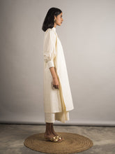 Load image into Gallery viewer, Ecru Layered Dress DRESSES Auruhfy   
