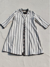Load image into Gallery viewer, Monochrome Handwoven Twill Overcoat JACKETS Itr by Khyati Pande   
