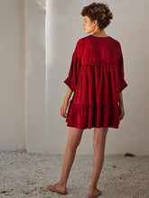 Load image into Gallery viewer, Crimson Love Dress DRESSES KHARA KAPAS   
