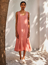 Load image into Gallery viewer, Soft Gaze Midi Dress DRESSES KHARA KAPAS   
