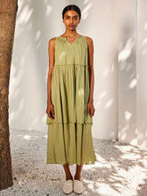 Load image into Gallery viewer, Blooming Midi Dress DRESSES KHARA KAPAS   
