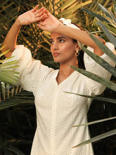 Load image into Gallery viewer, Snow Crystal DRESSES KHARA KAPAS   
