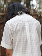 Load image into Gallery viewer, Checkered Silk Shirt TOPS Ura Maku   
