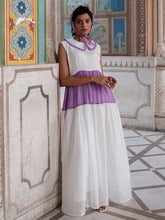 Load image into Gallery viewer, Lavender Long Tier Dress DRESSES Khajoor   

