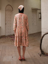 Load image into Gallery viewer, 70&#39;s Short Tier Dress DRESSES Khajoor   
