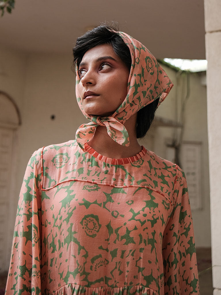 70's Short Tier Dress DRESSES Khajoor   