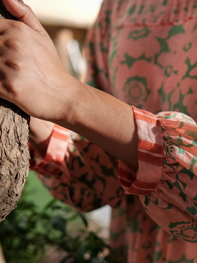 70's Short Tier Dress DRESSES Khajoor   