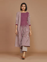 Load image into Gallery viewer, Striped Pleated Dress DRESSES Mati   
