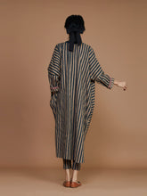 Load image into Gallery viewer, Ribbed Cowl Striped Tunic TOPS Mati   
