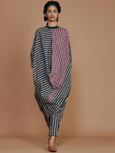 Load image into Gallery viewer, Ribbed Cowl Striped Tunic TOPS Mati   
