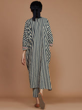 Load image into Gallery viewer, Ribbed Cowl Striped Tunic TOPS Mati   
