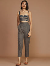 Load image into Gallery viewer, Thin Striped Pants BOTTOMS Mati   
